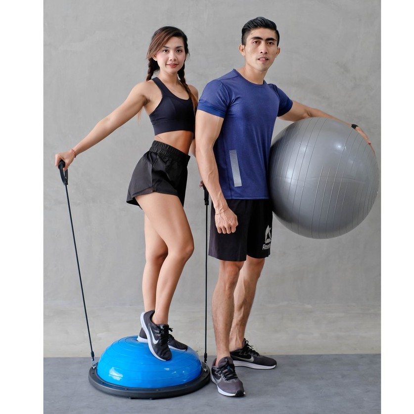 Balance Step Bosu Ball / Bosu Ball Balance Bola Yoga / Balace Dome / Bola Pilates / Bosu Ball Murah / Bosu Ball Big Size