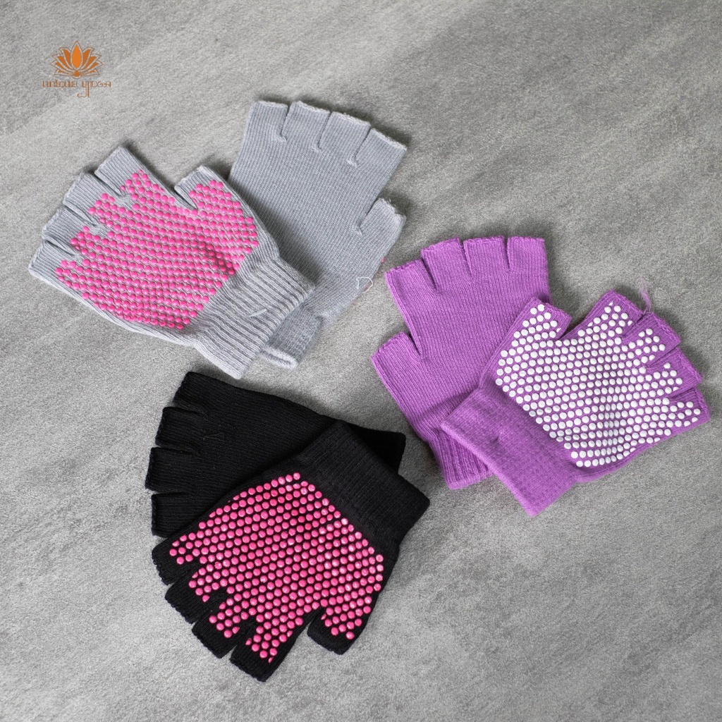 Yoga Fingerless Yoga Gloves Murah Sarung Tangan Yoga / Sarung Tangan Yoga Murah / Sarung Tangan Yoga Anti Slip