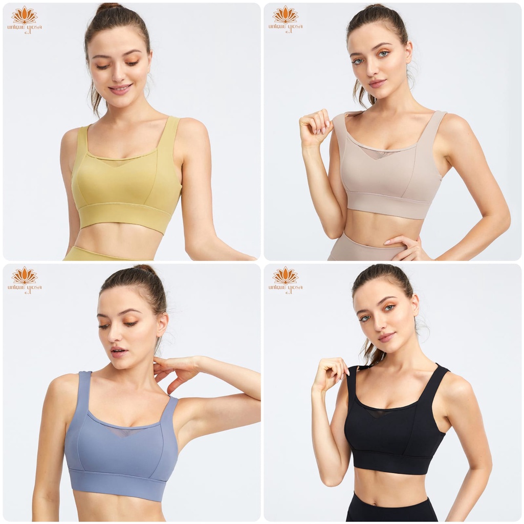 Sport Bra High Impact Dry Fit Senam Olahraga Yoga Fitness Running / Bra Yoga Terbaru WX 090 / Sport Bra High Quality