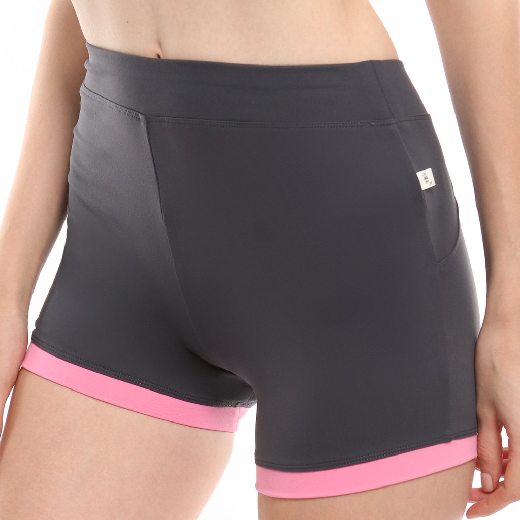 Short Pants Wanita / Short Pants Olahrga Wanita / Celana Yoga Pilates / Short Pants Denlus DL 76042