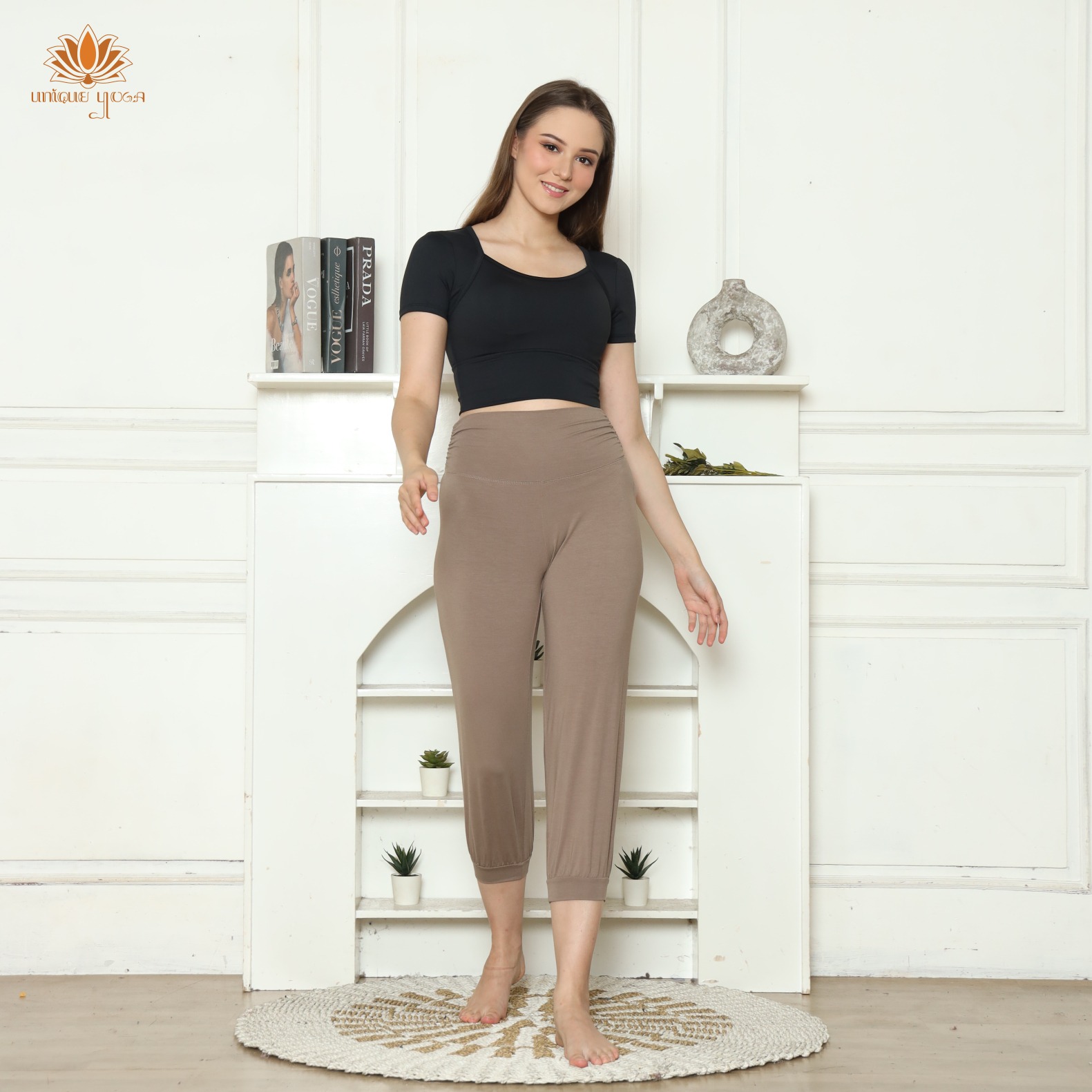 Celana Harem Bondhi Pant / Yoga Pant Celana Senam Olahraga Yoga Wanita 7/8