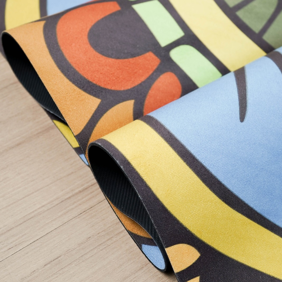 Travel Mat Botanica / Travel Mat Motif / Yoga Mat Motif / Matras Yoga Motif / Matras Yoga Travel Mat / Matras Yoga Lipat