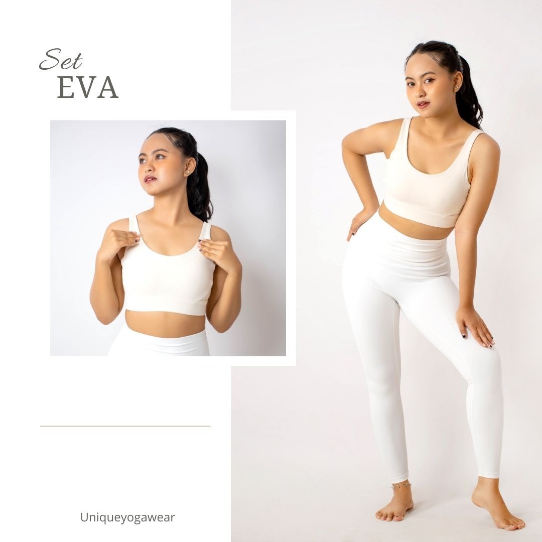 Sport Bra Eva High Impact Olahraga Senam Yoga Gym Running Wanita / Bra Olahraga Yoga YB2315