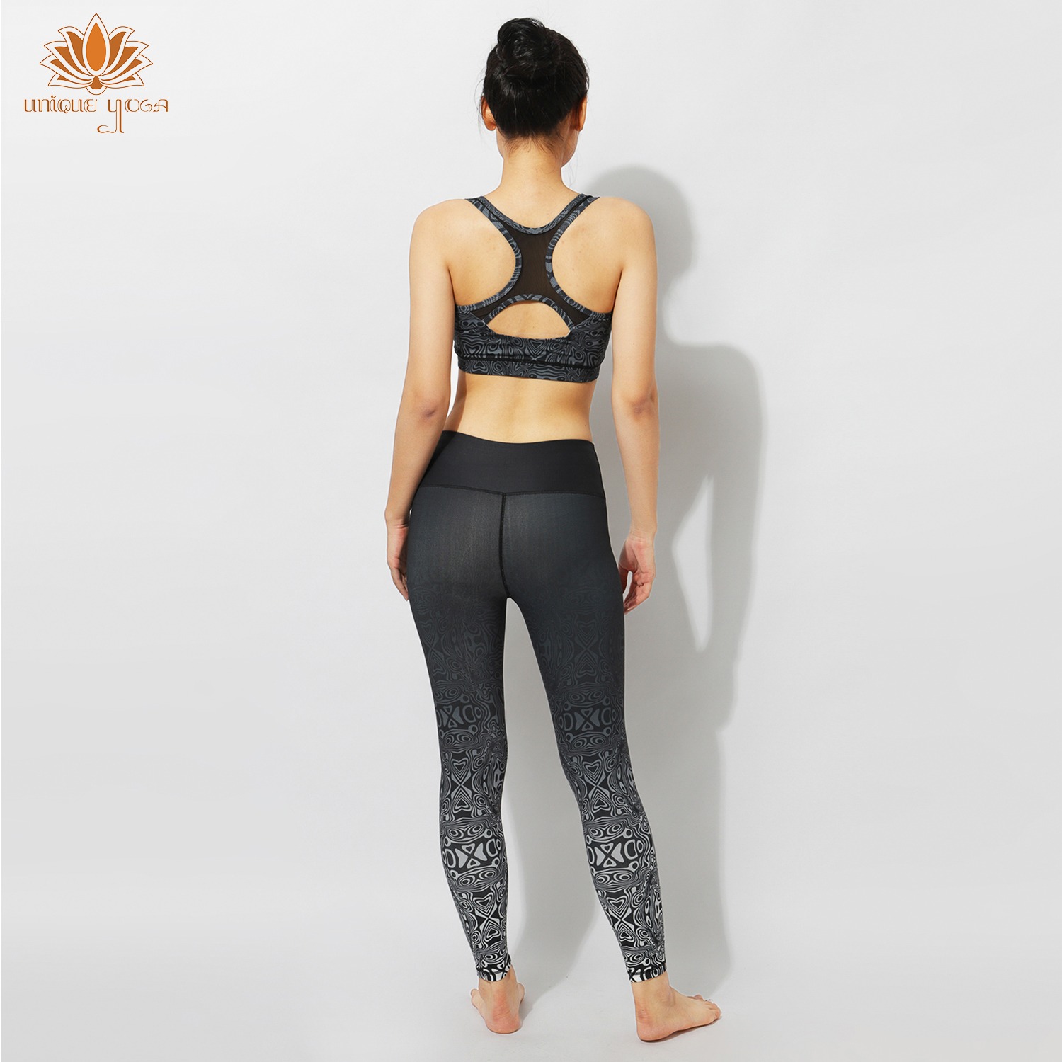 Setelan Sport Bra Yoga Motif BM 05 + Legging Sport Alino Motif 18 / Set Bra dan legging Yoga Wanita / Setelan Zumba