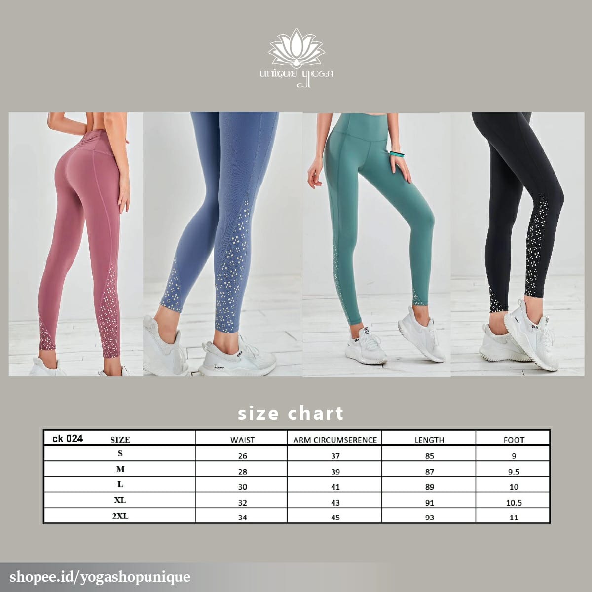 Best Seller Gym Legging Sport / Legging Yoga Vania CK 024 / Celana Legging Senam Yoga
