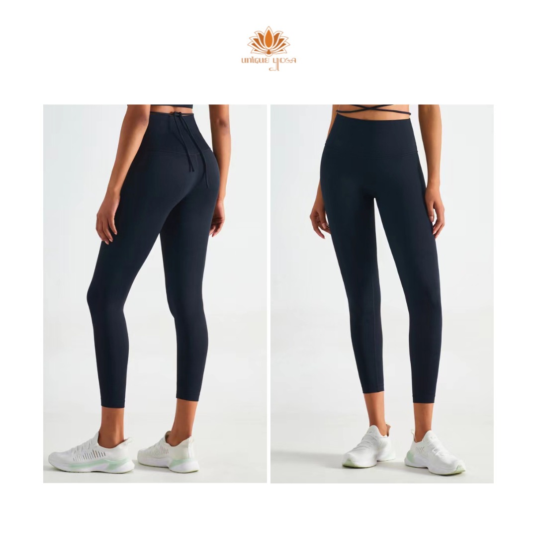 Setelan Olahraga Senam Yoga Wanita / Sport Bra Yoga Hitam Vania WX1437 / Legging Sport Warna Hitam CK1237