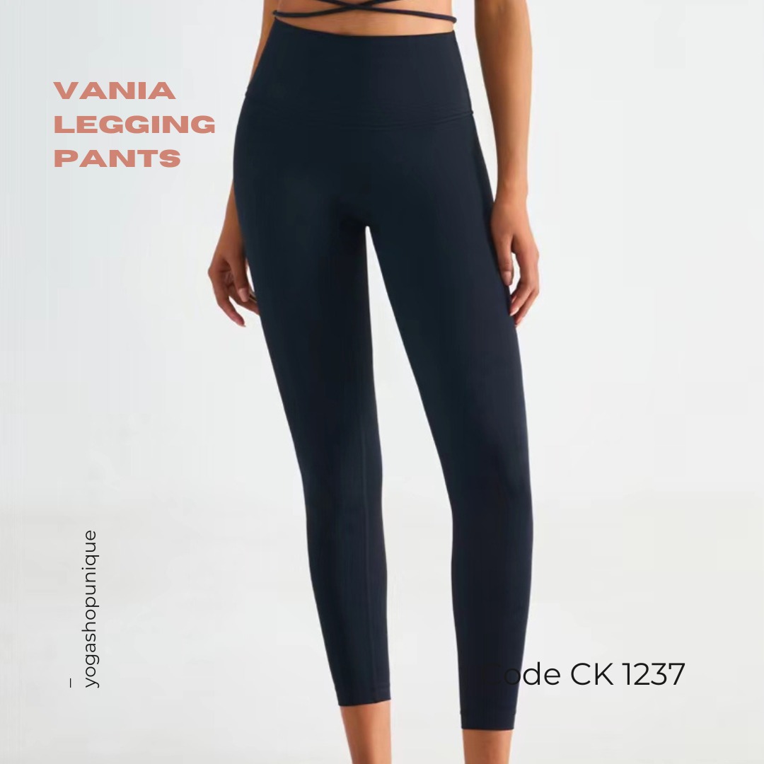 Setelan Olahraga Senam Yoga Wanita / Sport Bra Yoga Hitam Vania WX1437 / Legging Sport Warna Hitam CK1237