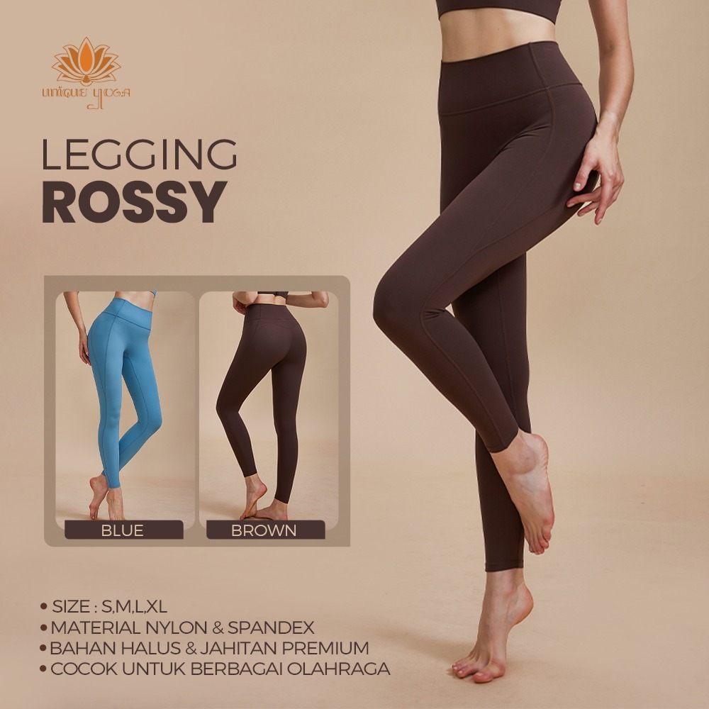 Legging Highwaist Rosy Untuk Yoga, Olah raga & Sport