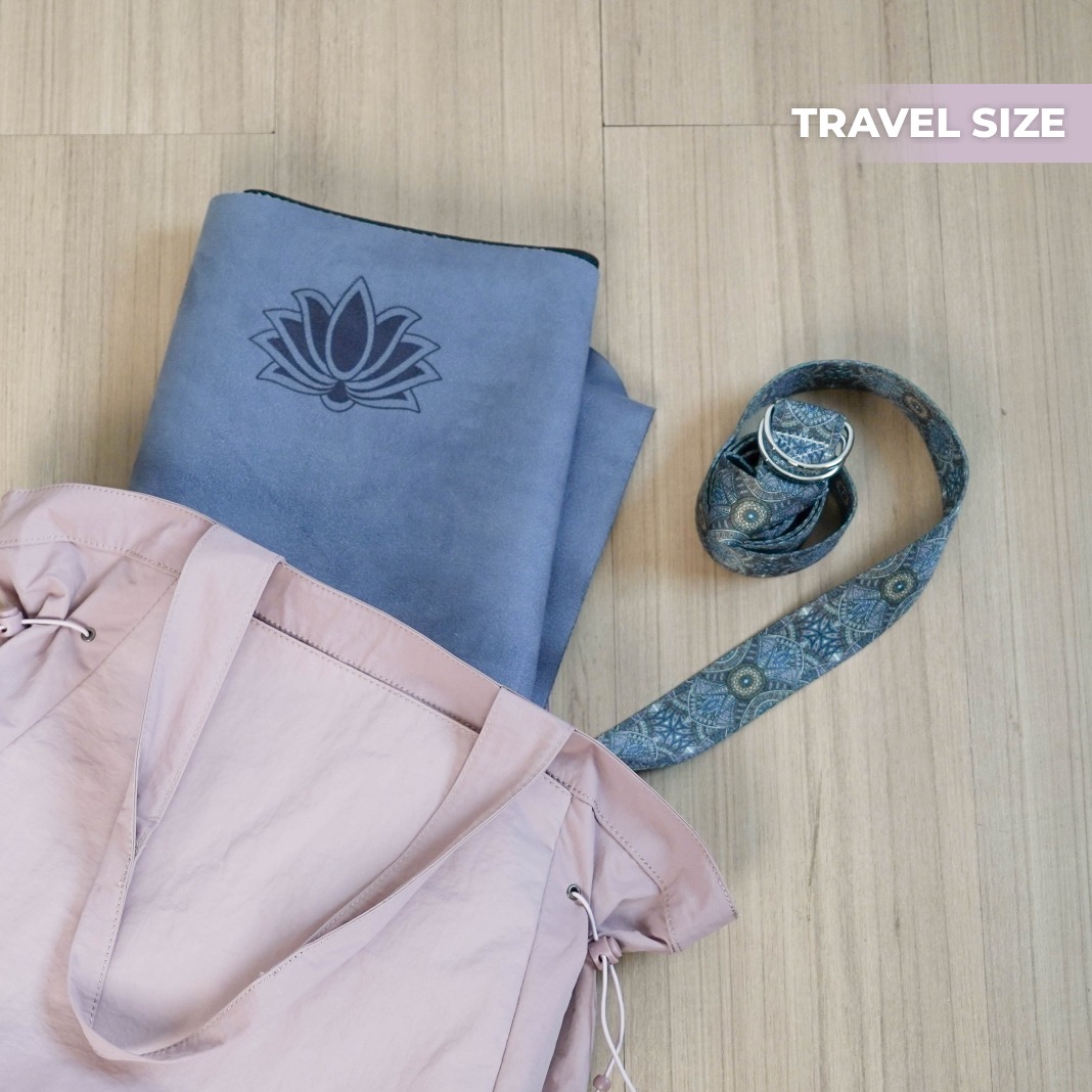 Yoga Mat Traveling Lipat Anti Slip / Travel Mat Yoga Energy / Matras Olahraga Senam Yoga Pilates Terbaru