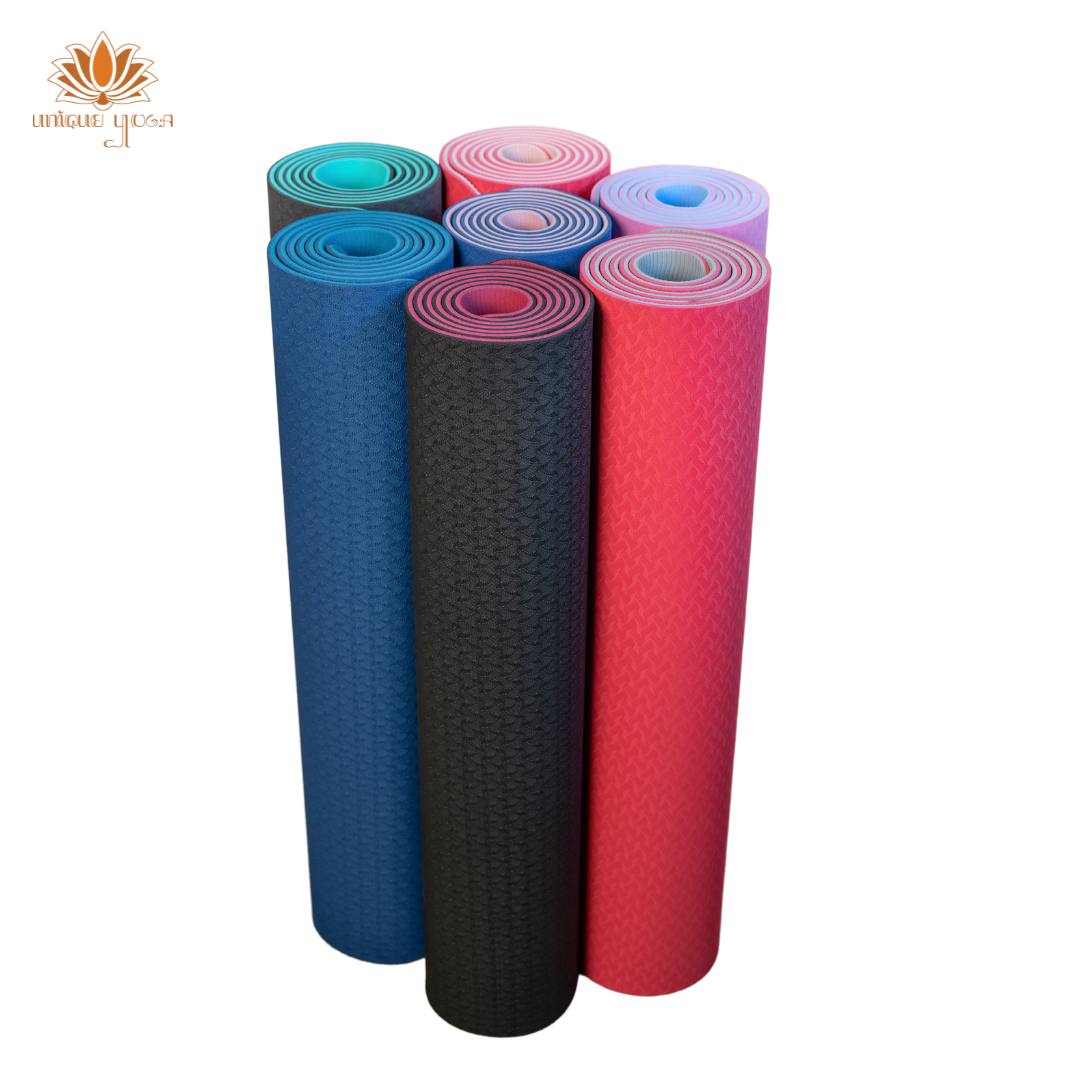 Matras Yoga TPE Double Layer 6mm / Yoga Mat TPE Eco Friendly Volume II / Matras Olahraga Senam Yoga