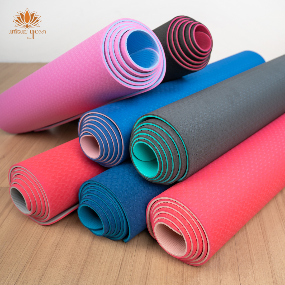 Matras Yoga TPE Double Layer 6mm / Yoga Mat TPE Eco Friendly Volume II / Matras Olahraga Senam Yoga