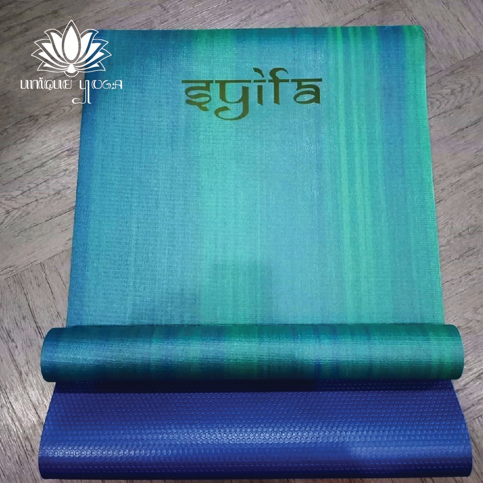 Matras Yoga Murah Motif Align / Matras Senam Yoga/ Matras Olahraga PVC HD Mix 5mm/ Matras Olahraga Gym Fitness