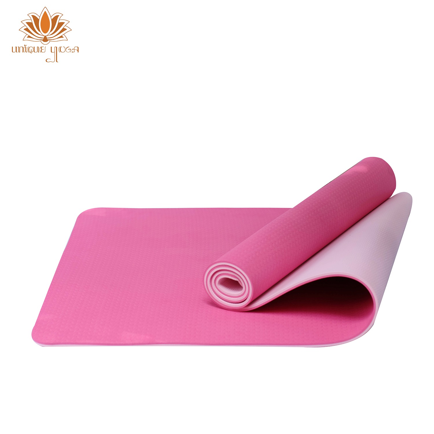 Yoga Mat TPE Double Layer 8mm Ukuran Besar / Alas Olahraga Yoga / Pilates Yoga Mat / Matras Yoga TPE Double Layer 80cm 