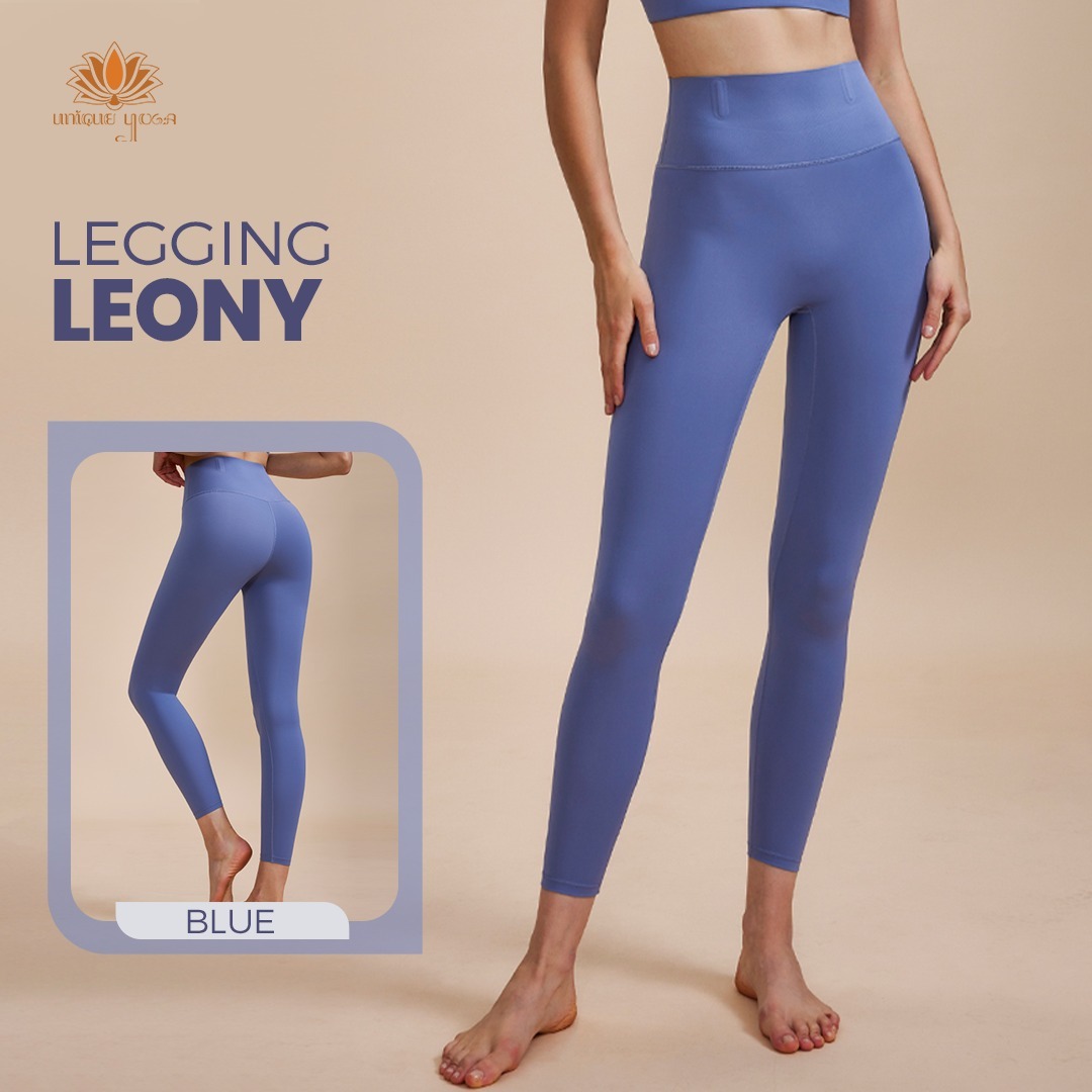 Legging Highwaist Leony Tummy Control Untuk Yoga, Olah raga & Sport