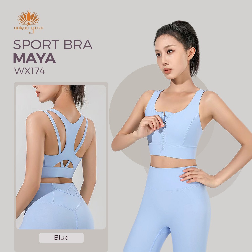 Bra Sport Olahraga Gym Yoga Running / Sport Bra Maya Yoga Pilates / Bra Yoga Sport Vania WX174