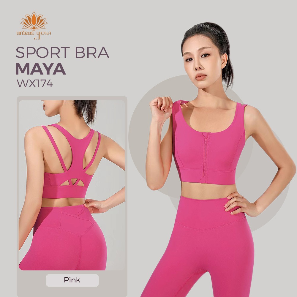 Bra Sport Olahraga Gym Yoga Running / Sport Bra Maya Yoga Pilates / Bra Yoga Sport Vania WX174