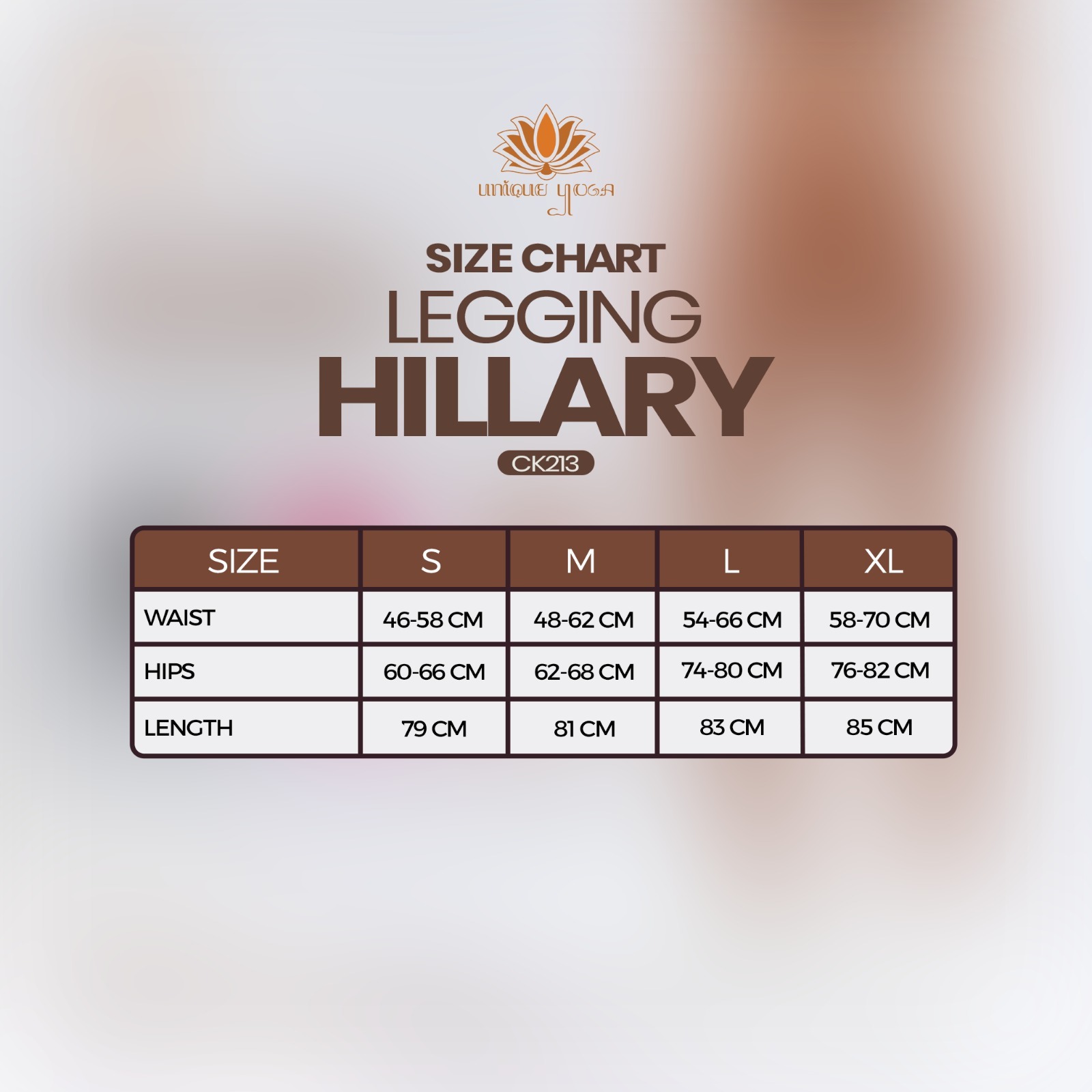Legging Hillary With Pocket Untuk Yoga, Pilates Olahraga & Sport