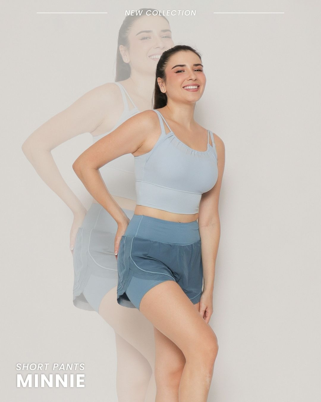 Short Pant Sport Dry Fit Minnie / Celana Pendek Olahraga Yoga Wanita / Celana Sport Running Pant / Celana Pendek Yoga Pilates Gym 