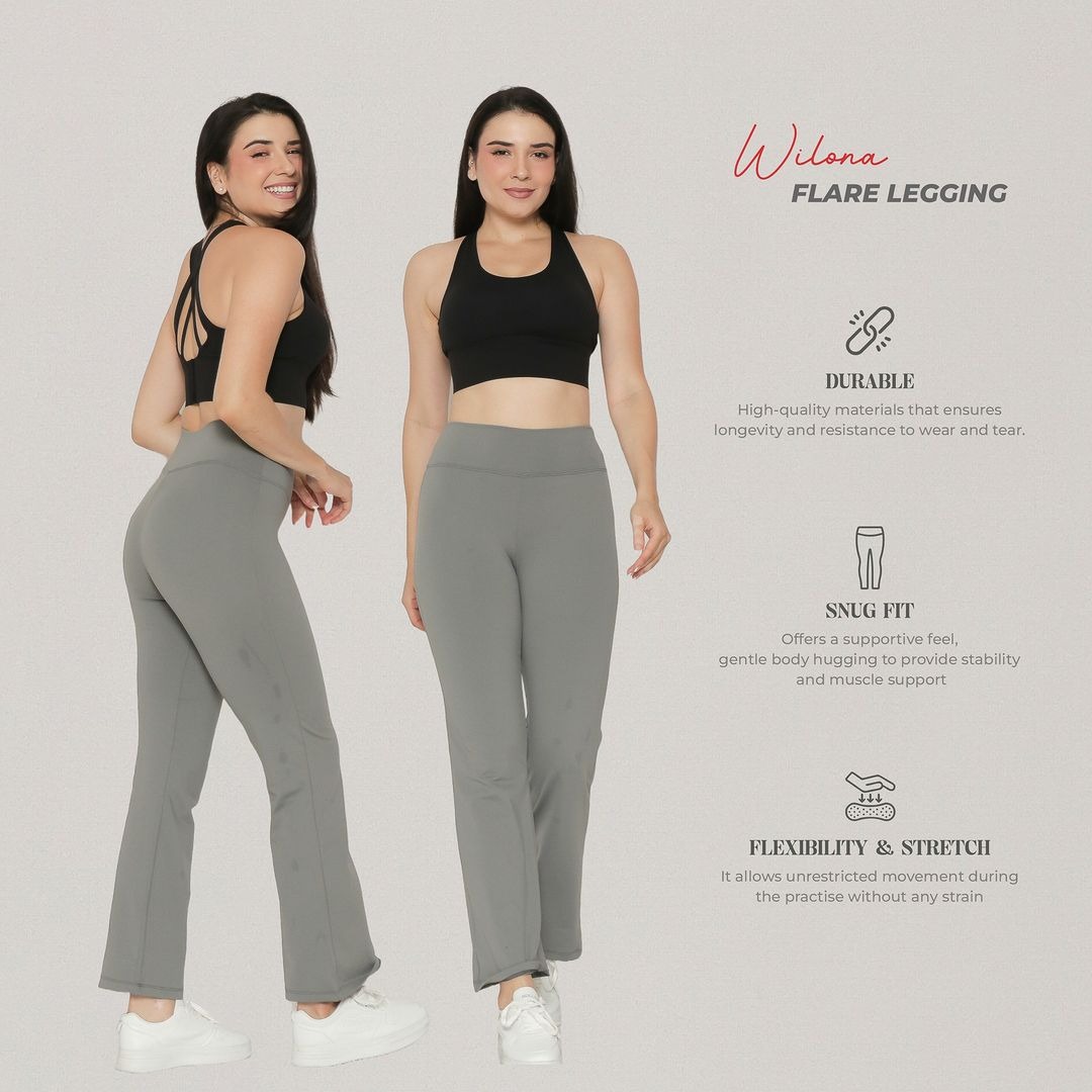 Legging Cutbray Basic Colour Polos Olahraga Senam Yoga Wanita Wilona / Celana Legging Senam Yoga Pilates / Legging Cut Bray Sport