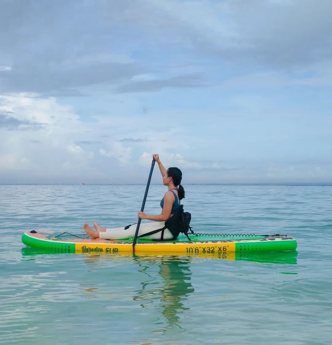 Paddle Board / Stand Up SUP Board Inflatable With SUP Accessory Carry Bag / Papan Paddle Portable Unique Bisa Dipompa