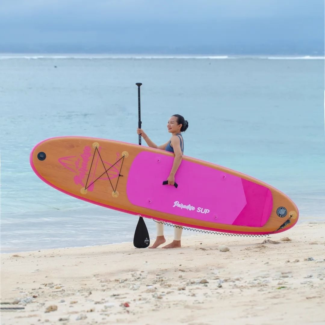 Paddle Board / Stand Up SUP Board Inflatable With SUP Accessory Carry Bag / Papan Paddle Portable Unique Bisa Dipompa