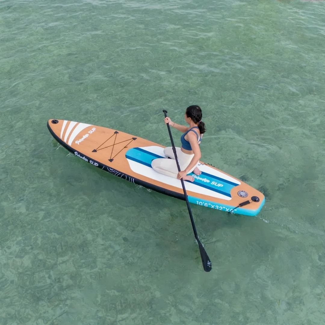 Paddle Board / Stand Up SUP Board Inflatable With SUP Accessory Carry Bag / Papan Paddle Portable Unique Bisa Dipompa