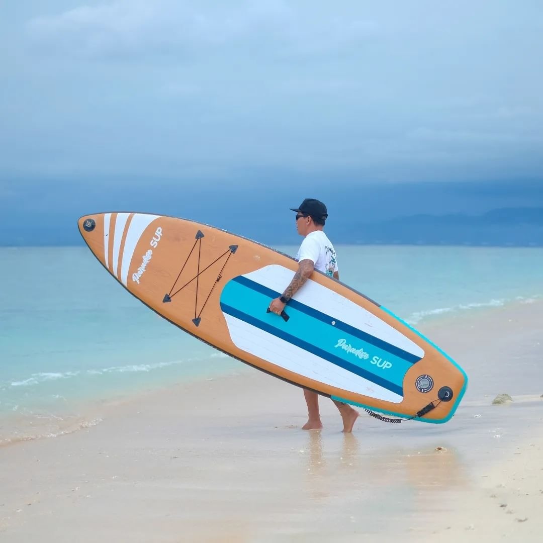 Paddle Board / Stand Up SUP Board Inflatable With SUP Accessory Carry Bag / Papan Paddle Portable Unique Bisa Dipompa