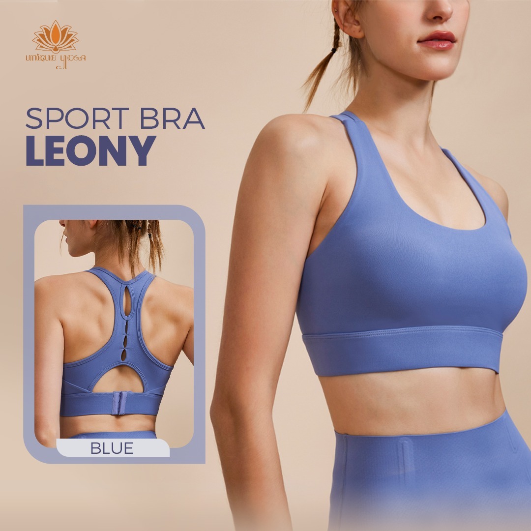 Sport Bra High Impact Leony / Sport Bra Wanita / Sport Bra Olahraga Senam Yoga Running