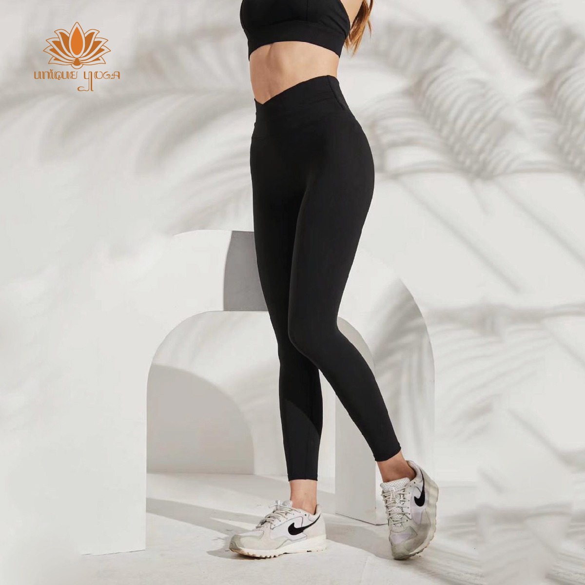 Setelan Olahraga Senam Yoga Zumba Wanita Terbaru CK1121 + SP186 Hitam
