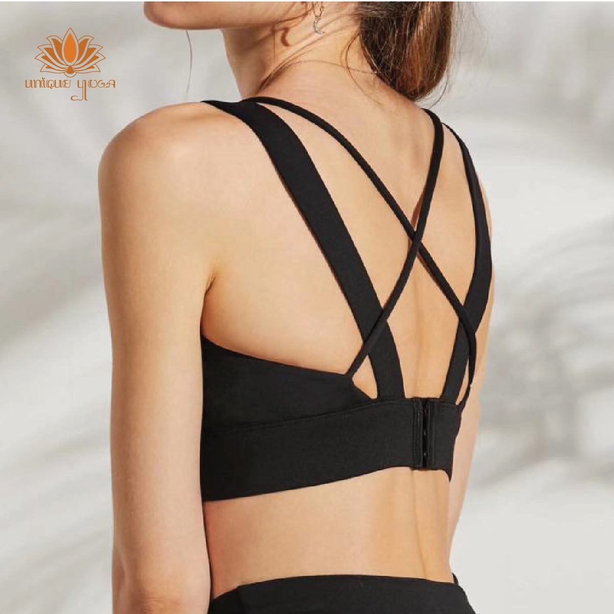 Setelan Olahraga Senam Yoga Zumba Wanita Terbaru CK1121 + SP186 Hitam