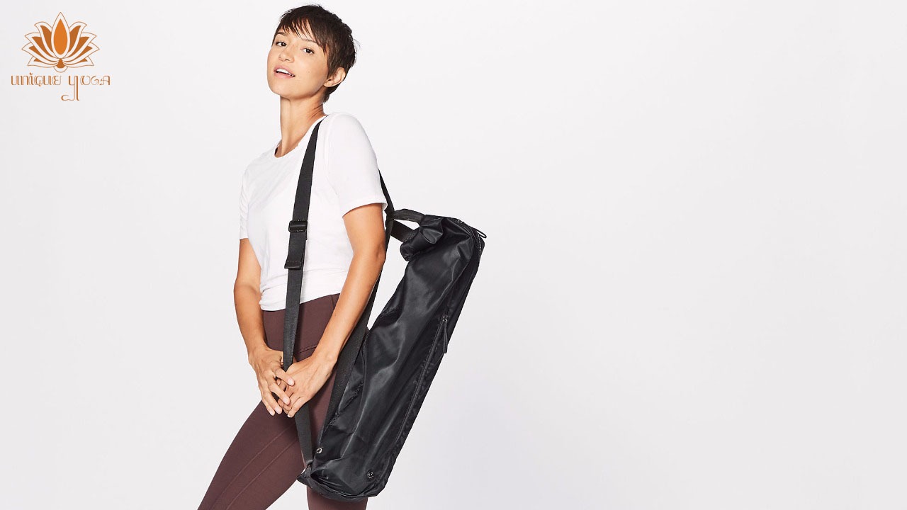 Tas Yoga Premium / Tas Matras Yoga Infinity Ungu / Tas Olahraga Yoga / Yoga Mat Bag Premium