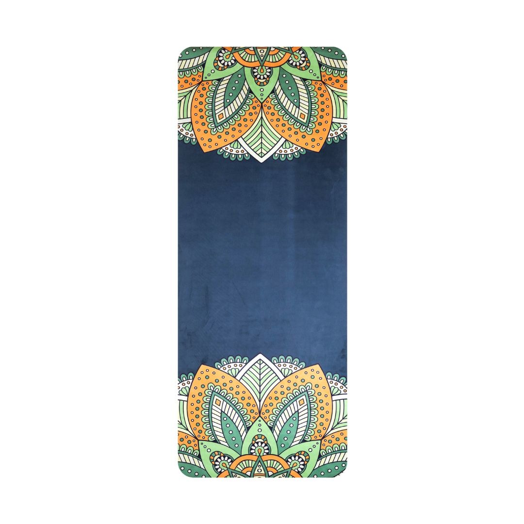 Travel Mat Botanica / Travel Mat Motif / Yoga Mat Motif / Matras Yoga Motif / Matras Yoga Travel Mat / Matras Yoga Lipat
