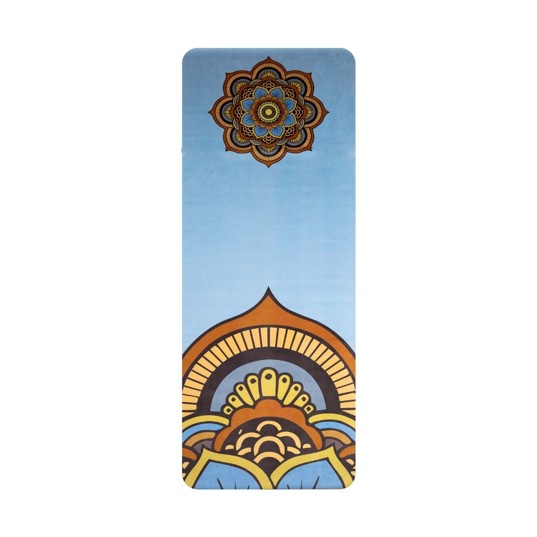 Travel Mat Botanica / Travel Mat Motif / Yoga Mat Motif / Matras Yoga Motif / Matras Yoga Travel Mat / Matras Yoga Lipat