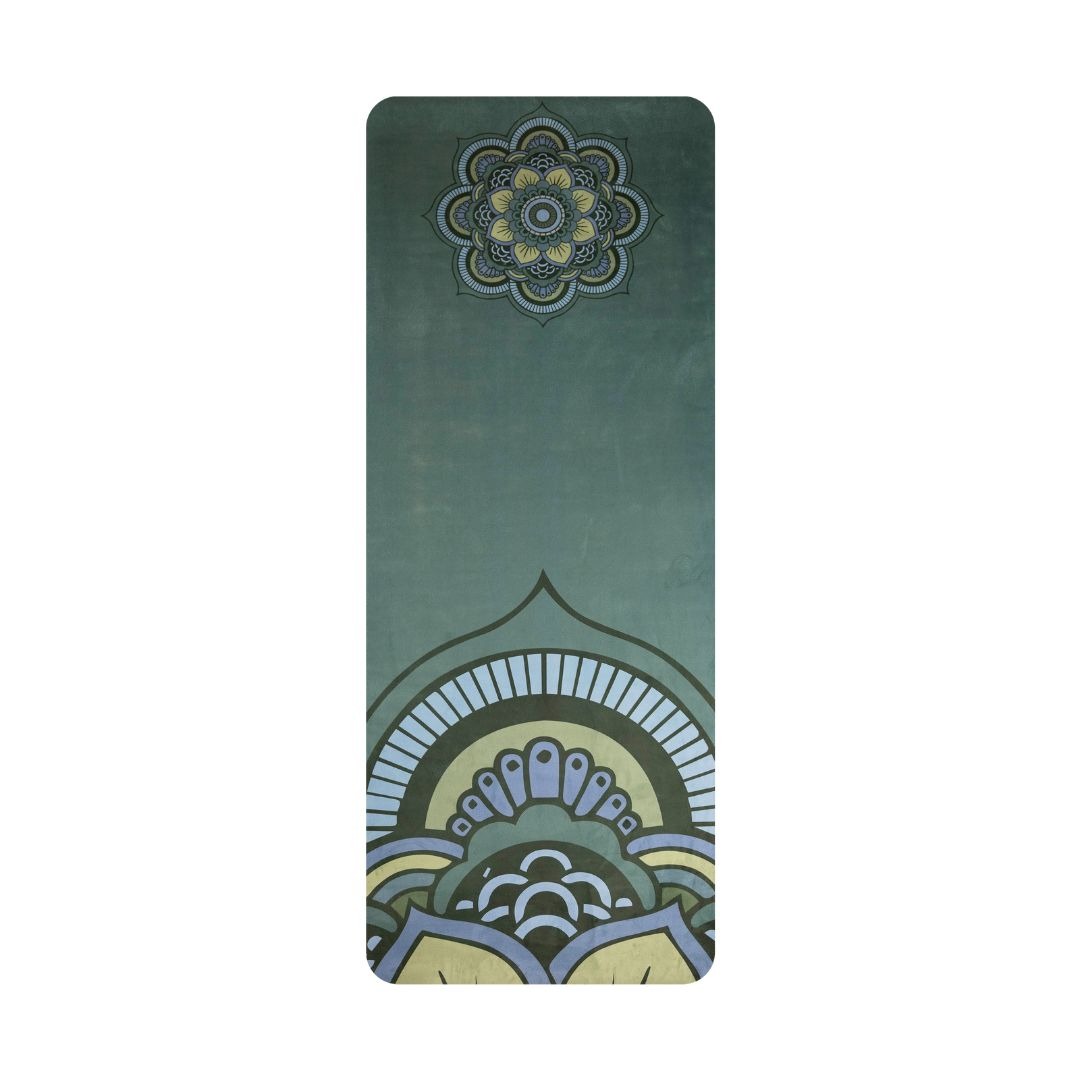 Travel Mat Botanica / Travel Mat Motif / Yoga Mat Motif / Matras Yoga Motif / Matras Yoga Travel Mat / Matras Yoga Lipat