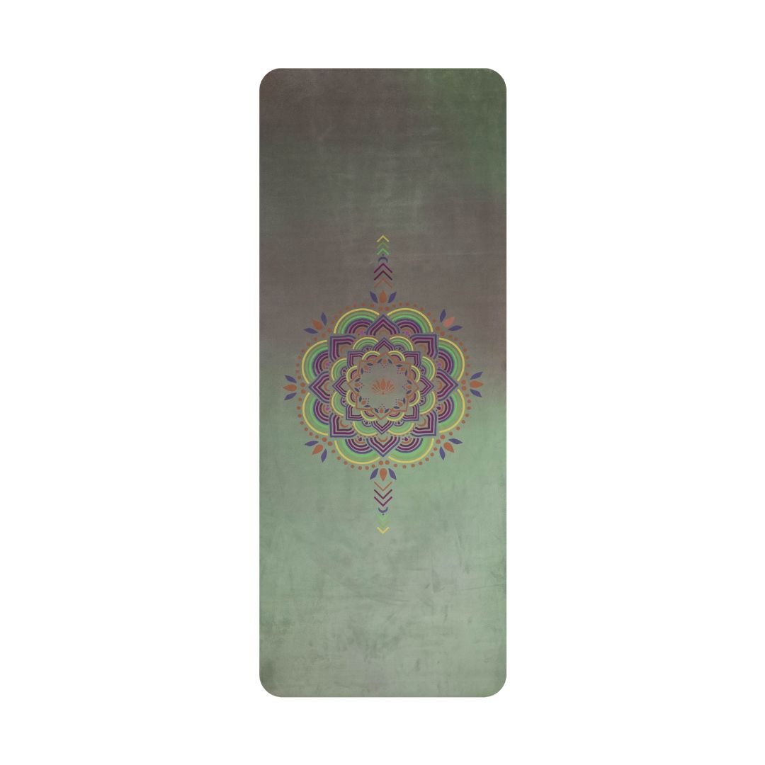Travel Mat Botanica / Travel Mat Motif / Yoga Mat Motif / Matras Yoga Motif / Matras Yoga Travel Mat / Matras Yoga Lipat