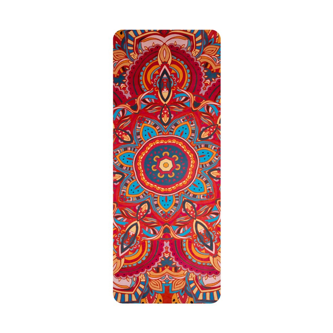 Travel Mat Glow 1mm / Matras Yoga Travel Lipat / Matras Yoga Motif / Travel Yoga Mat / Alas Yoga Murah 
