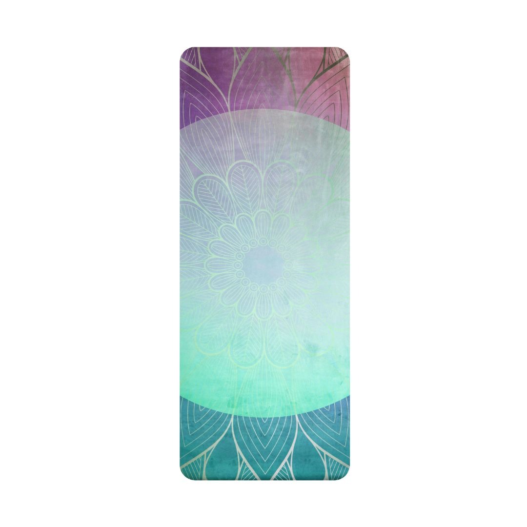 Matras Yoga Travel Motif / Travel Mat Harmala / Yoga Mat Travel Lipat / Matras Olahraga Yoga