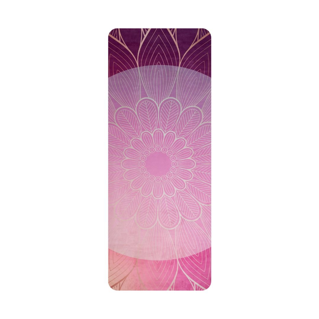 Matras Yoga Travel Motif / Travel Mat Harmala / Yoga Mat Travel Lipat / Matras Olahraga Yoga
