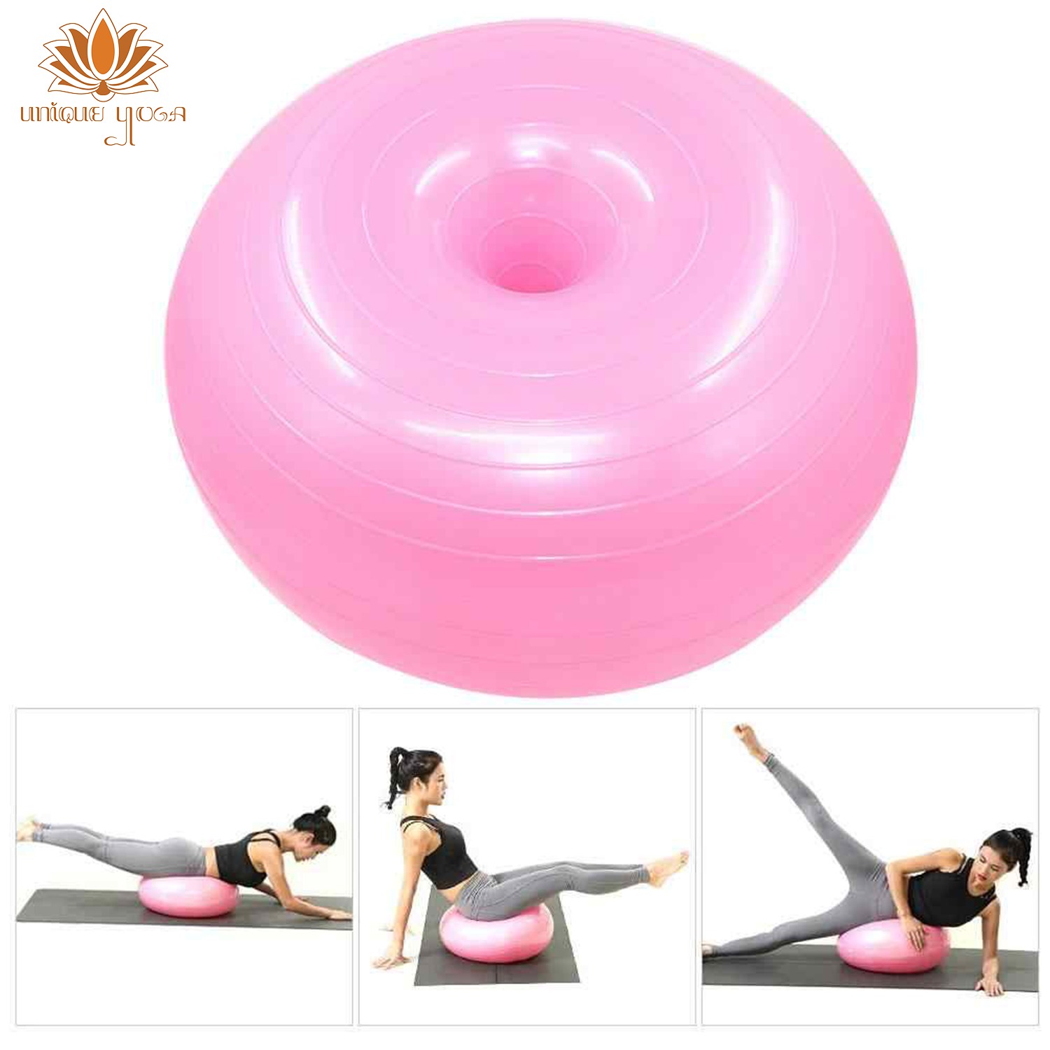 Gym Ball / Bola Donat Pilates / Bola Donat Yoga / Bola Yoga Pilates Gym Fitness / Yoga Ball Murah / Gym Ball Donut