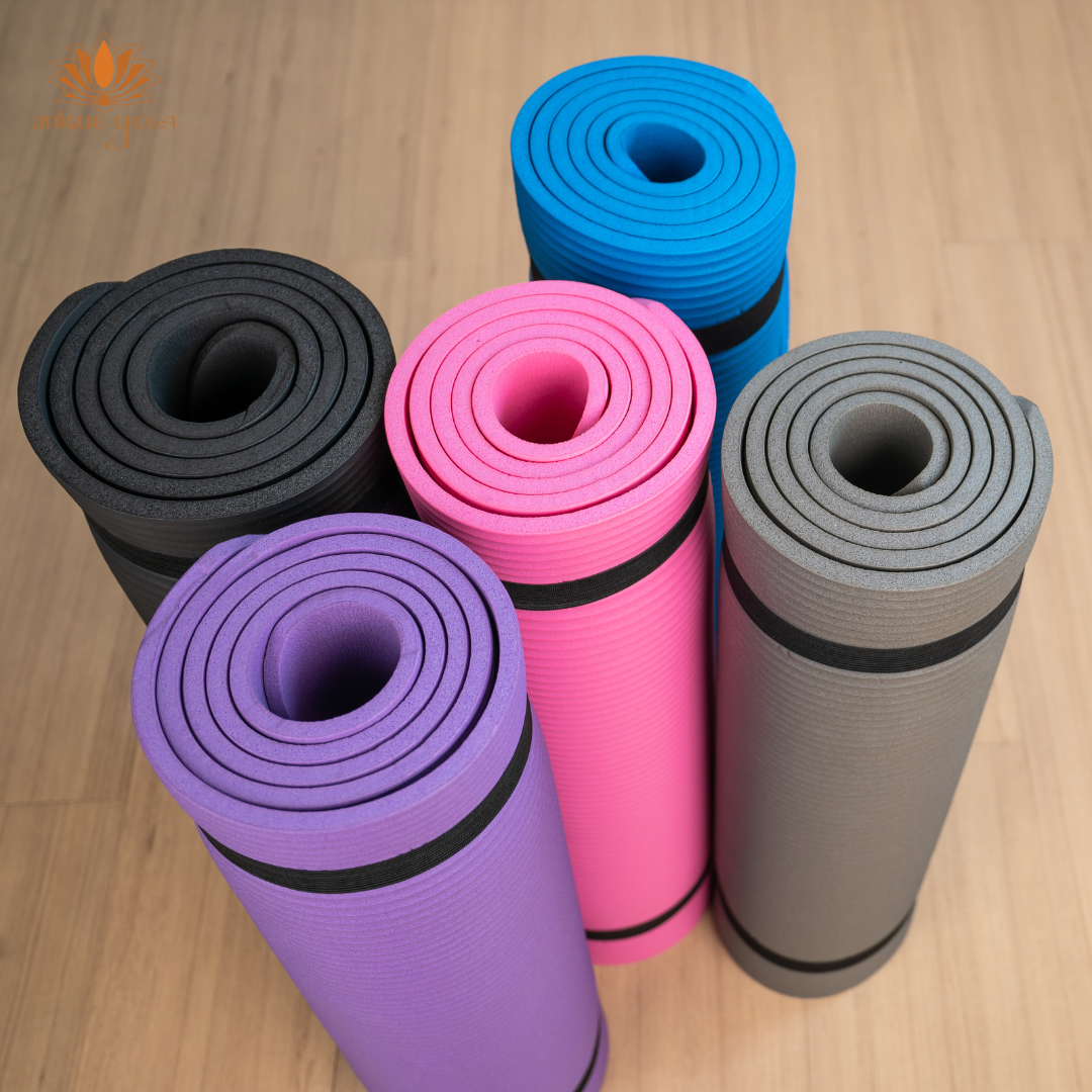 Yoga Mat NBR / Matras Yoga NBR 10mm/ Matras Senam Workout / Matras Yoga Tebal 10 mm