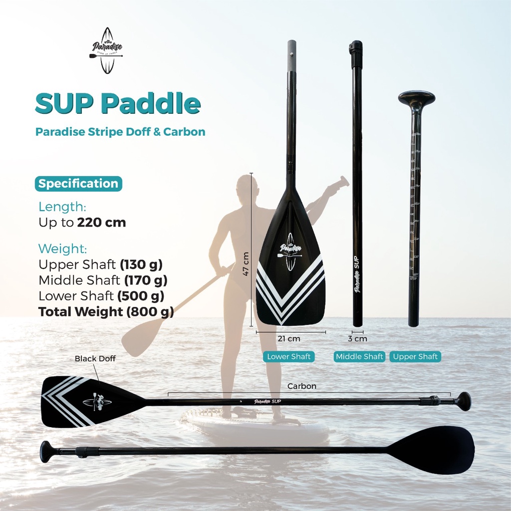 Dayung Perahu Karet / Dayung Paradise Murah / SUP Paddle Paradise / Dayung Paddle Murah / Dayung SUP Board / SUP Paddle