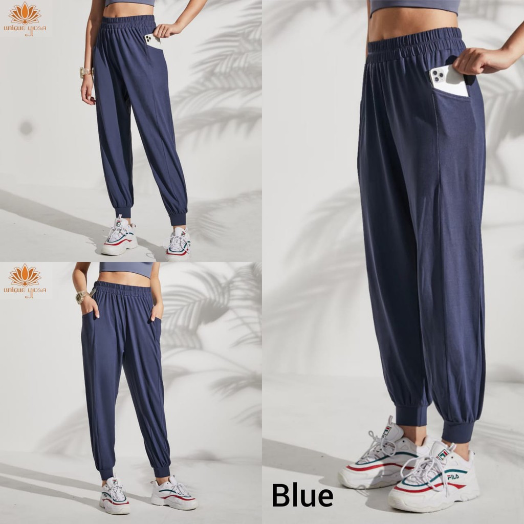 Celana Panjang Kaos Unisex Senam Olahraga Casual / Traing Pant Yoga CK1148 / Celana Olahraga