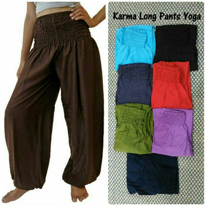 Celana Harem Karma Yoga / Harem Pants Yoga / Celana Olahraga / Karma Long Pants / Celana Yoga Murah
