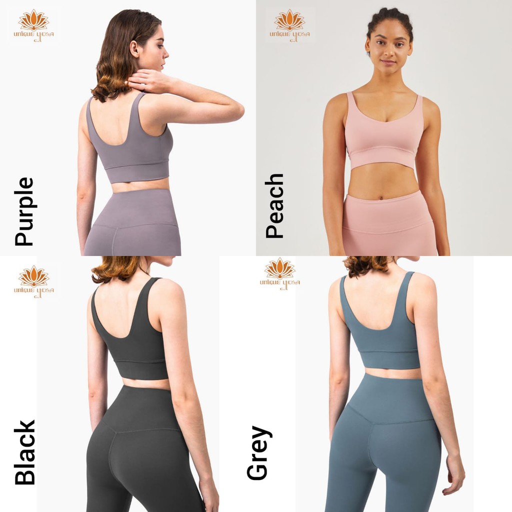Sport Bra Senam Yoga Gym Running Basic High Impact WX 1267 / Baju Senam Gym Wanita Terbaru