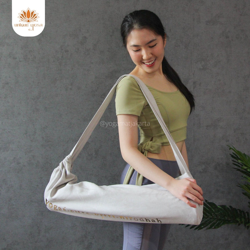 Tas Yoga Ransel / Yoga Bag Sutra / Tas Yoga Sutra / Tas Matras Yoga / Tas Yoga Bahan Lembut Termurah