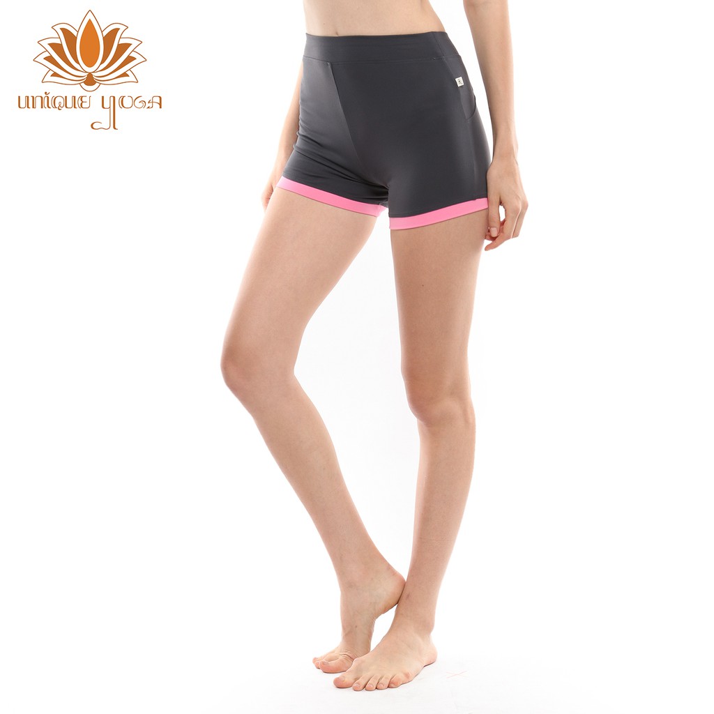 Short Pants Wanita / Short Pants Olahrga Wanita / Celana Yoga Pilates / Short Pants Denlus DL 76042