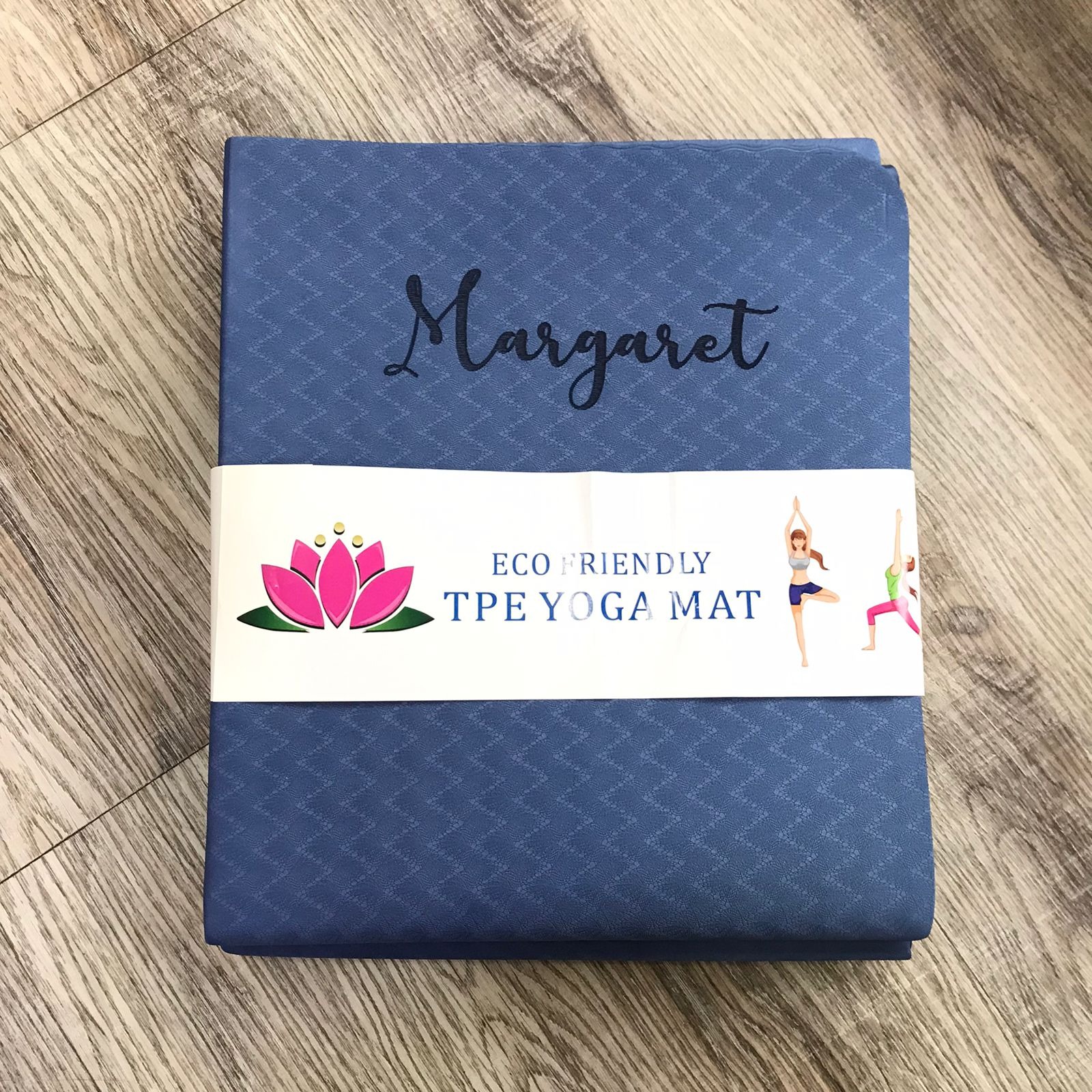 Yoga Mat Travel 4 mm / TPE Yoga Mat Folding 4mm / TPE Matras Yoga Lipat / Matras Senam Yoga Murah / Folding Mat Yoga 