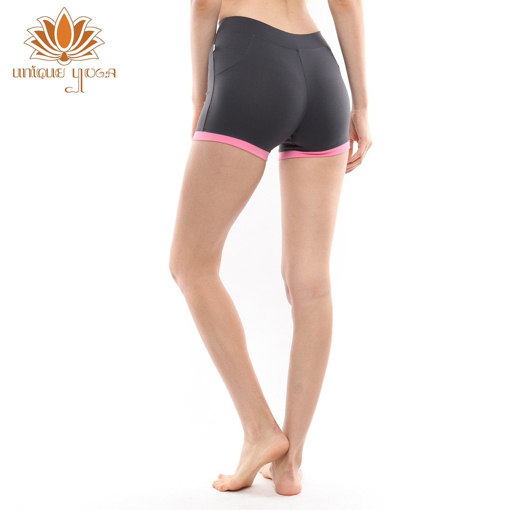 Short Pants Wanita / Short Pants Olahrga Wanita / Celana Yoga Pilates / Short Pants Denlus DL 76042