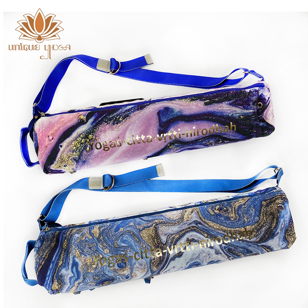 Asana Yoga Bag Mat / Tas Matras / Tas Yoga Motif / Tas Matras Premium / Tas Yoga Mat Motif Bahan Lembut
