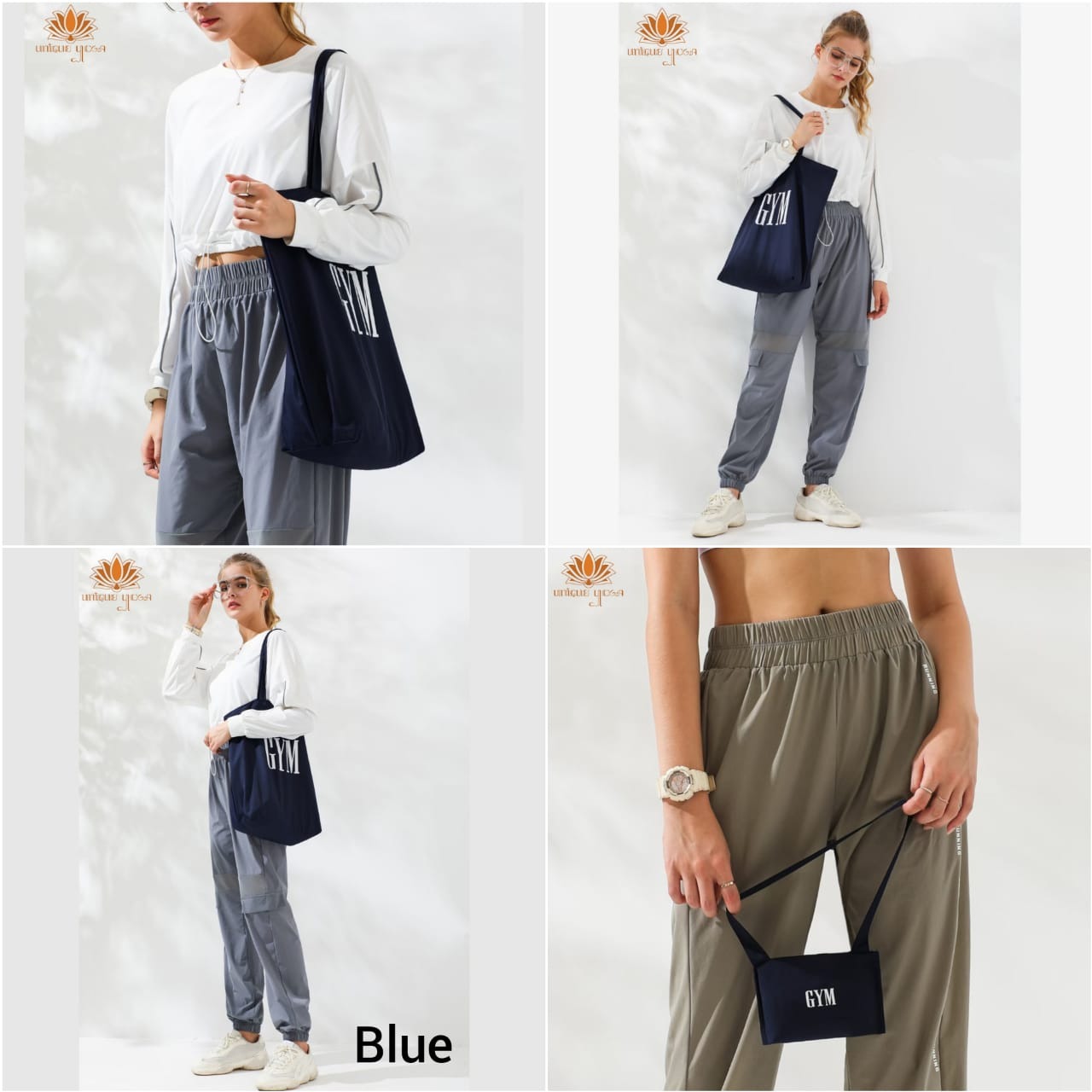 Tas Yoga Tote Bag Gym / Tas Gym Super Ringan / Tote Bag Wanita Terbaru